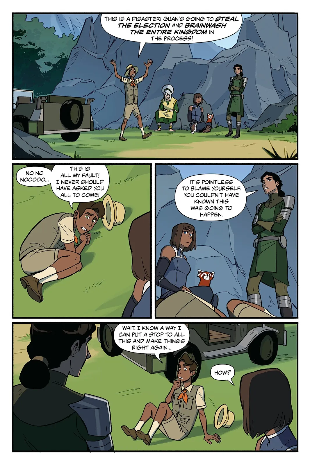 The Legend of Korra: Ruins of the Empire Omnibus  (Part 2) part 28
