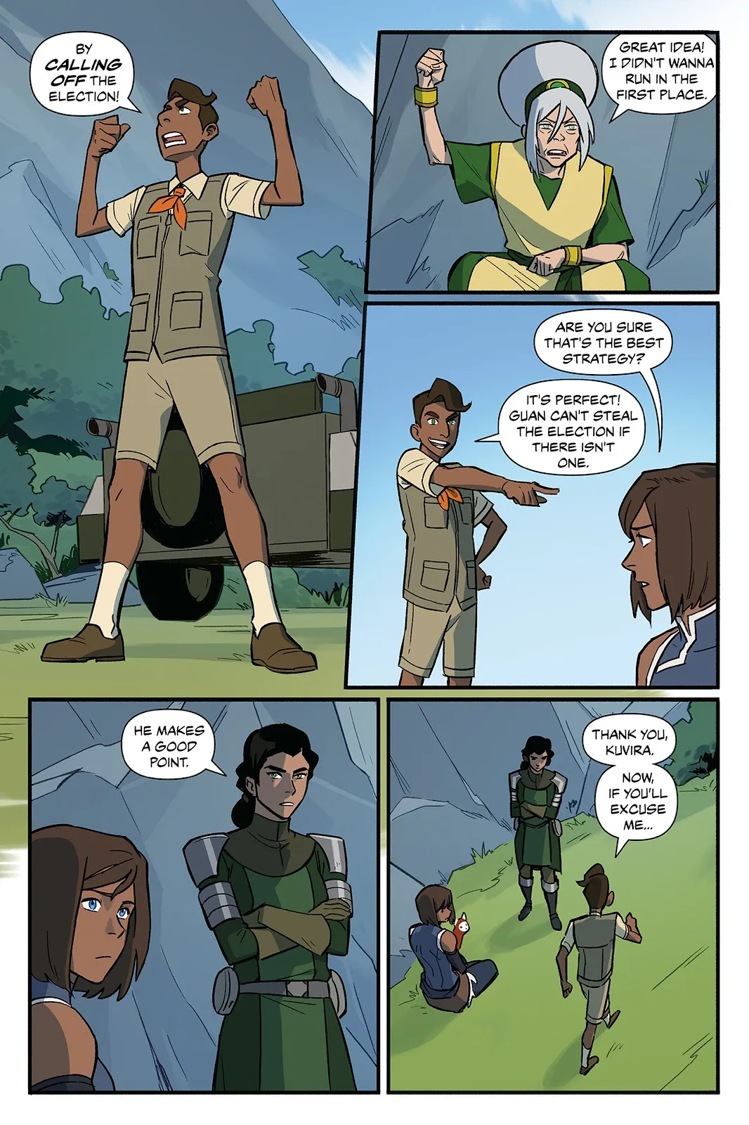 The Legend of Korra: Ruins of the Empire Omnibus  (Part 2) part 29