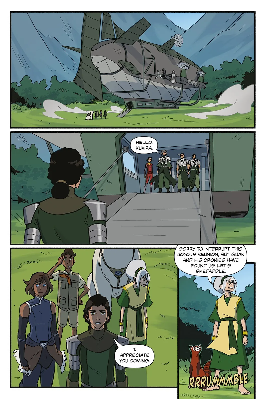 The Legend of Korra: Ruins of the Empire Omnibus  (Part 2) part 32