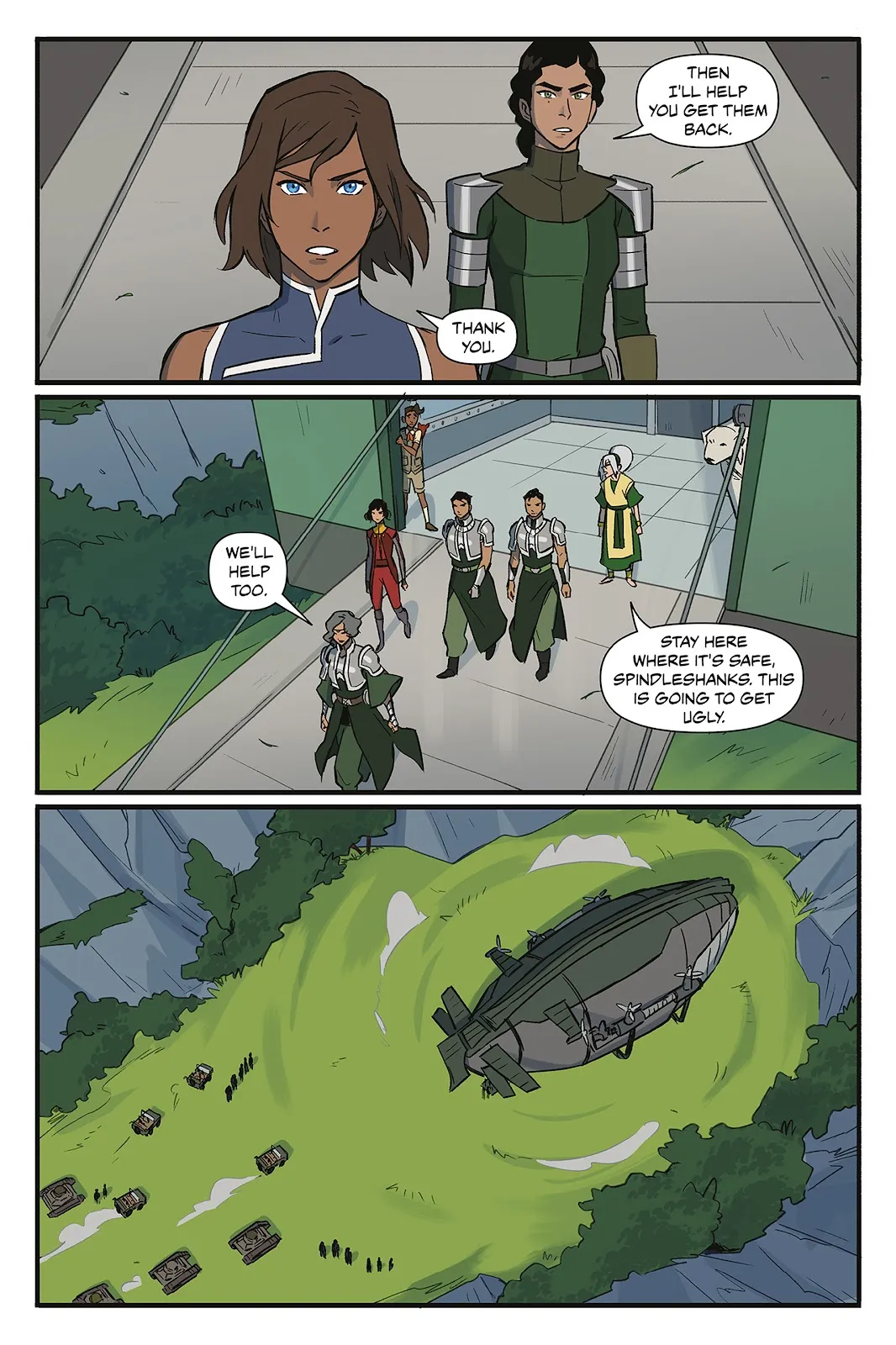 The Legend of Korra: Ruins of the Empire Omnibus  (Part 2) part 35