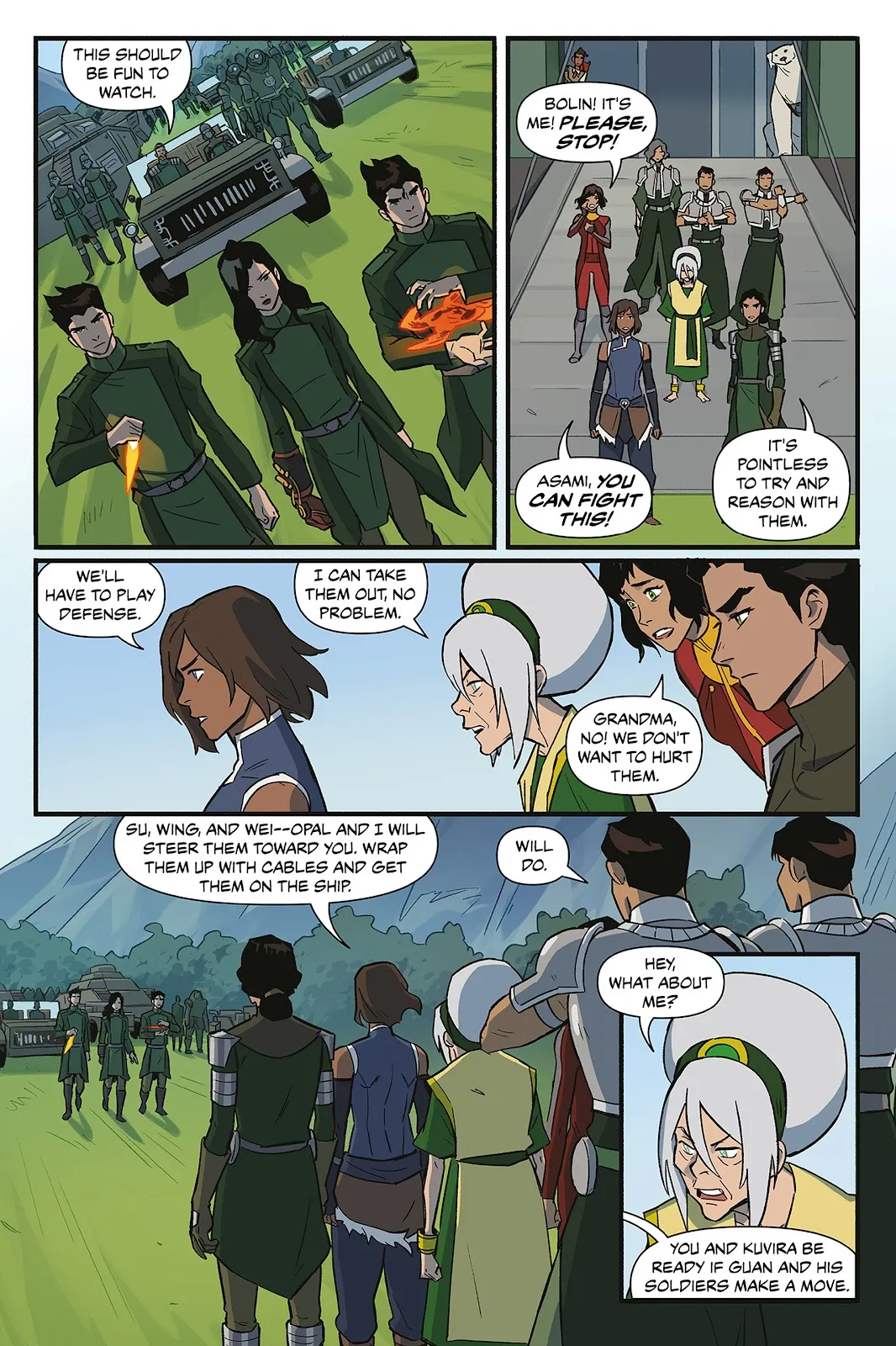 The Legend of Korra: Ruins of the Empire Omnibus  (Part 2) part 37