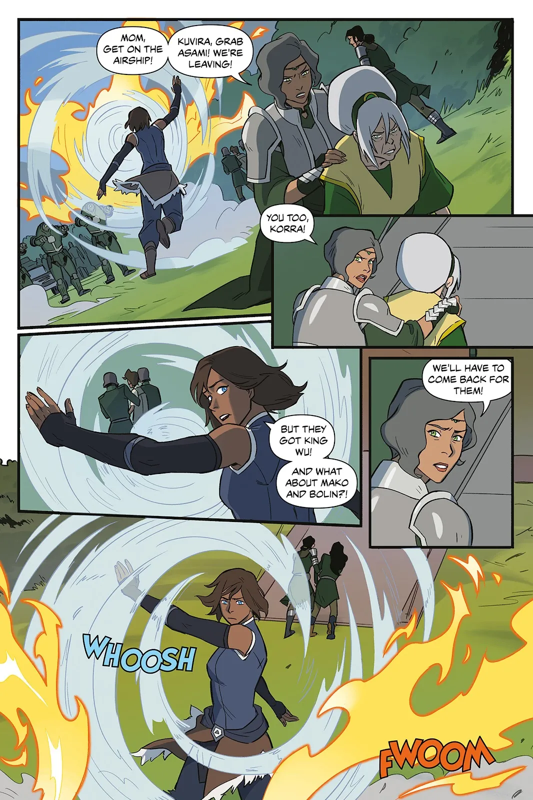 The Legend of Korra: Ruins of the Empire Omnibus  (Part 2) part 45