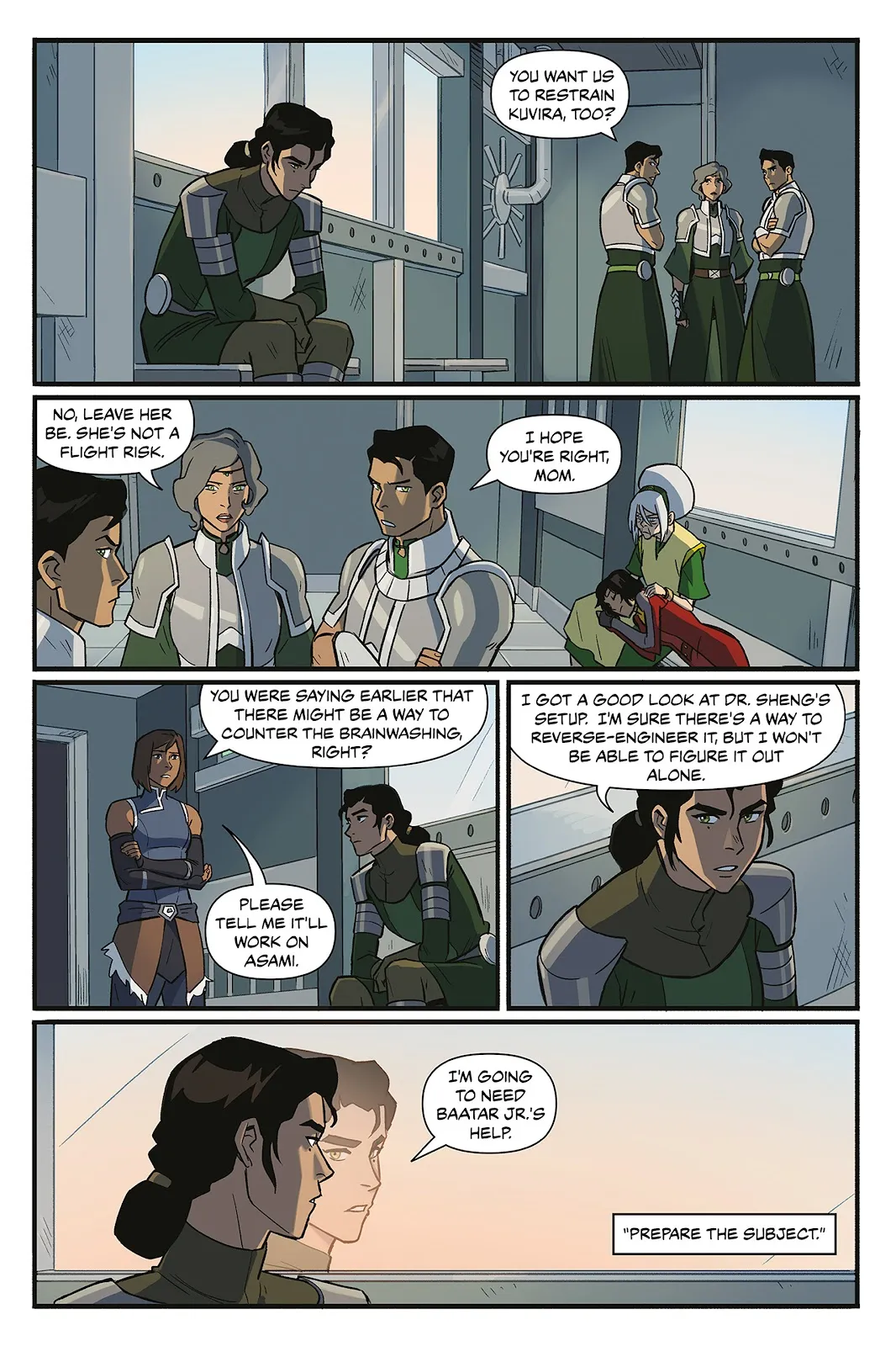 The Legend of Korra: Ruins of the Empire Omnibus  (Part 2) part 48