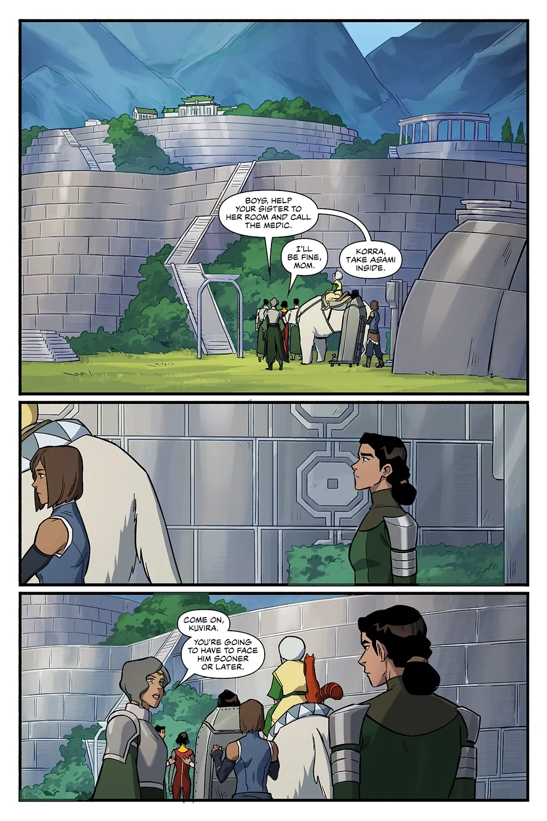 The Legend of Korra: Ruins of the Empire Omnibus  (Part 2) part 50