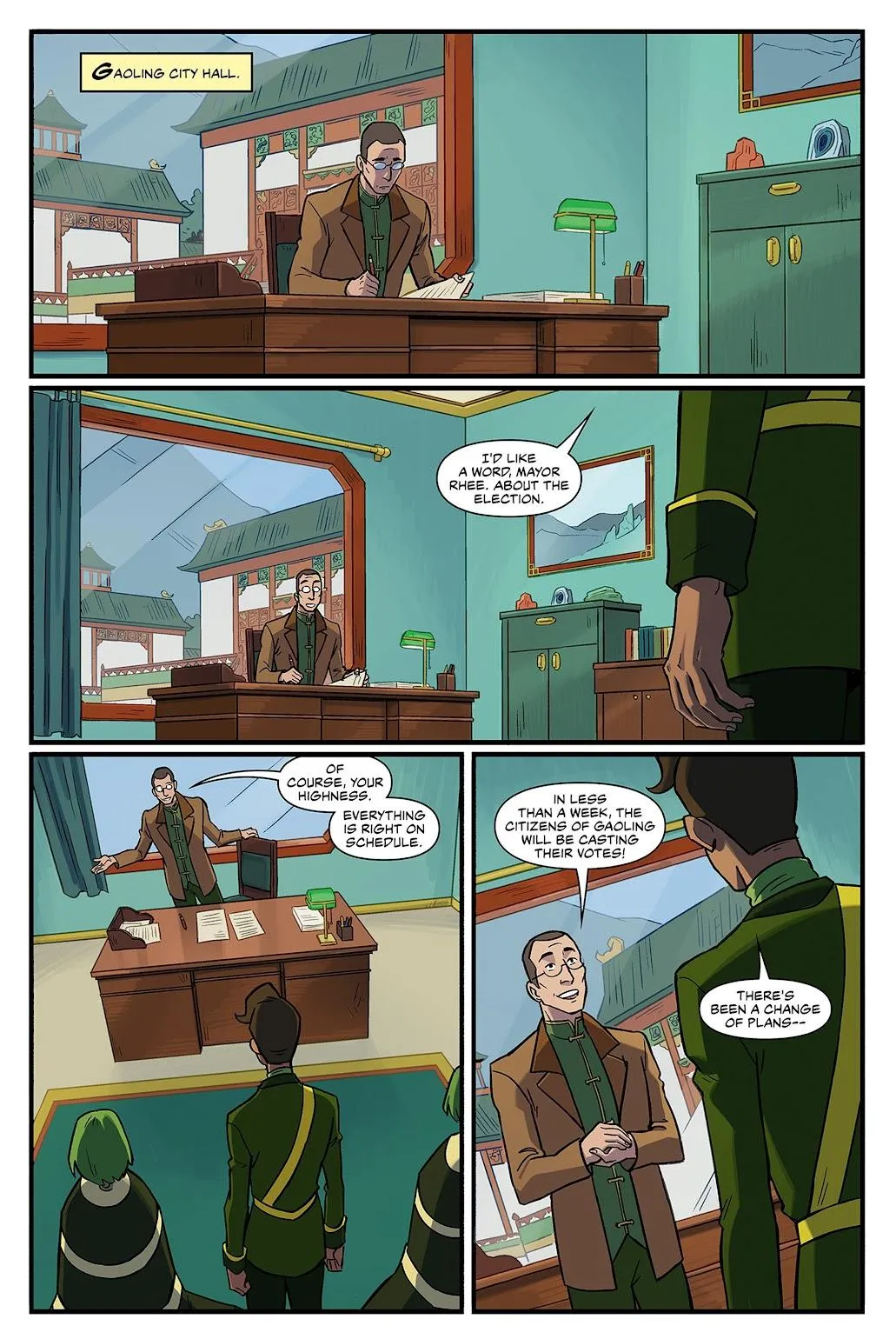 The Legend of Korra: Ruins of the Empire Omnibus  (Part 2) part 55