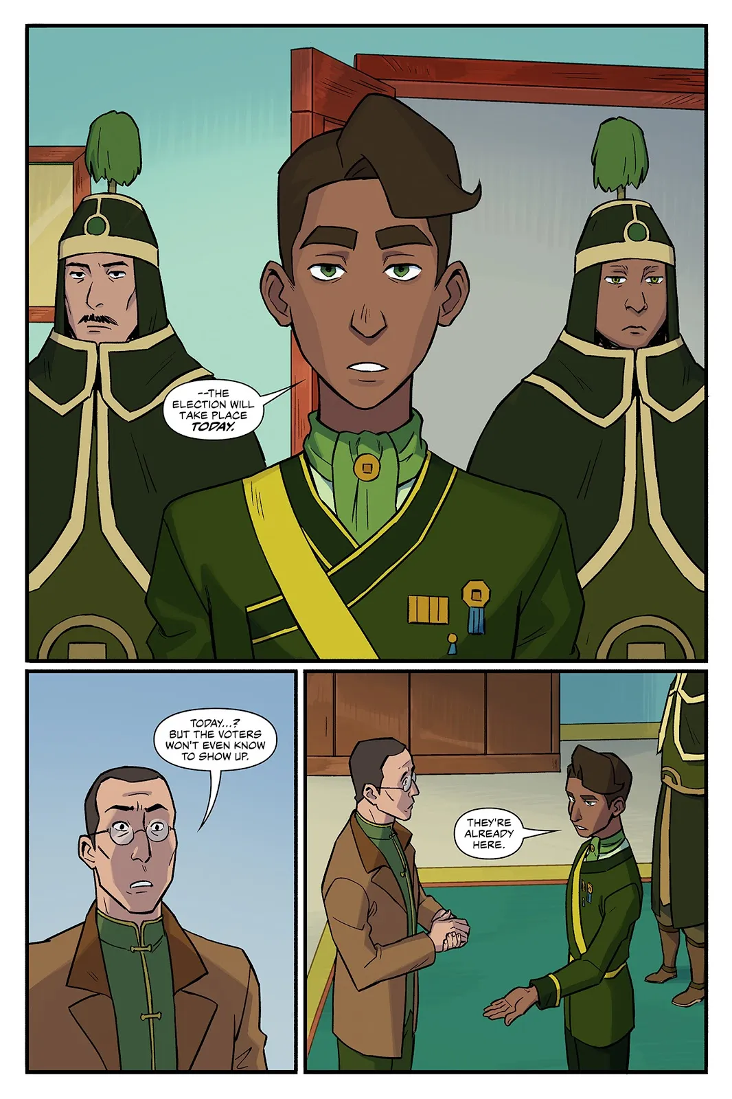 The Legend of Korra: Ruins of the Empire Omnibus  (Part 2) part 56