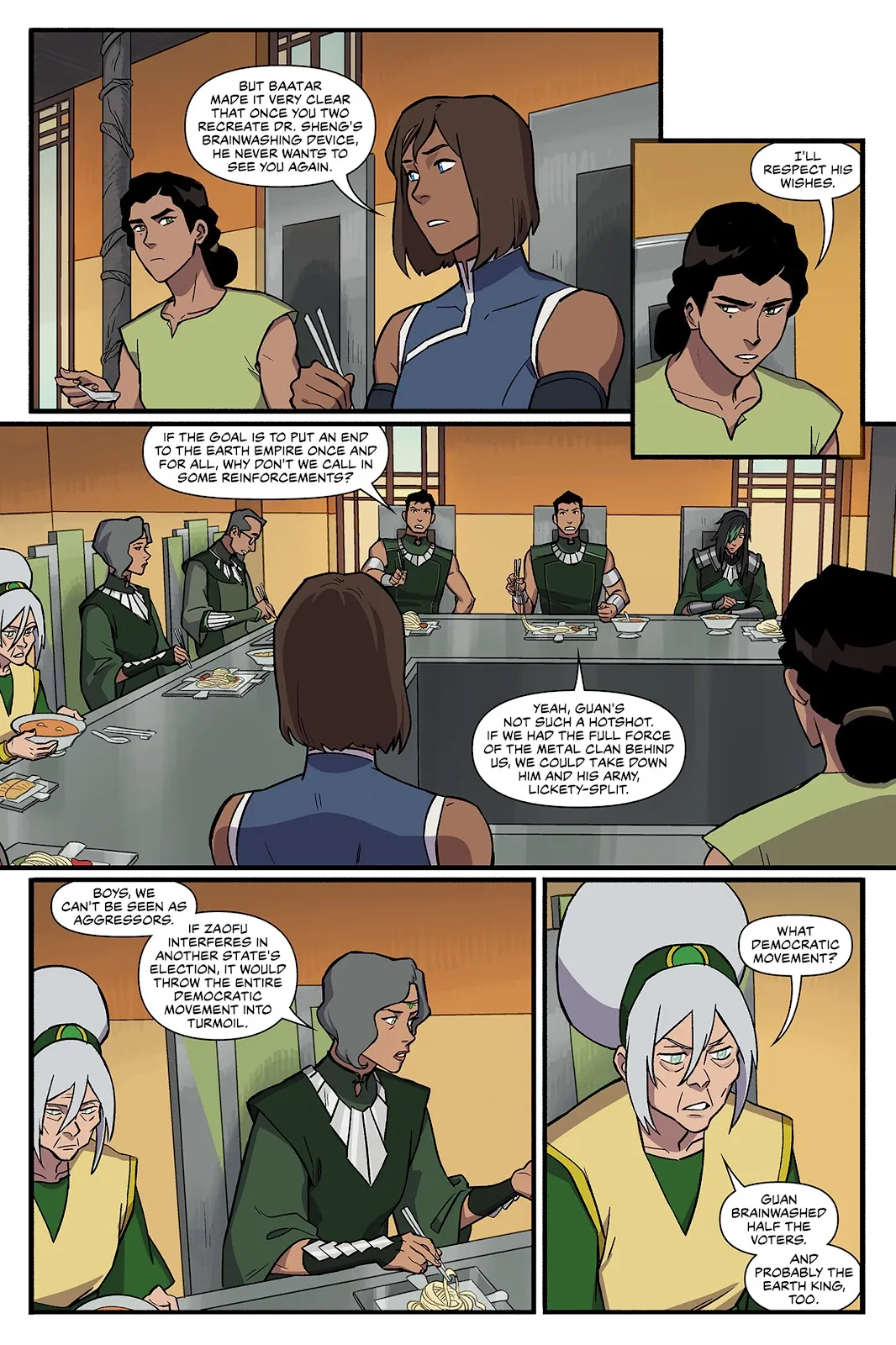 The Legend of Korra: Ruins of the Empire Omnibus  (Part 2) part 59