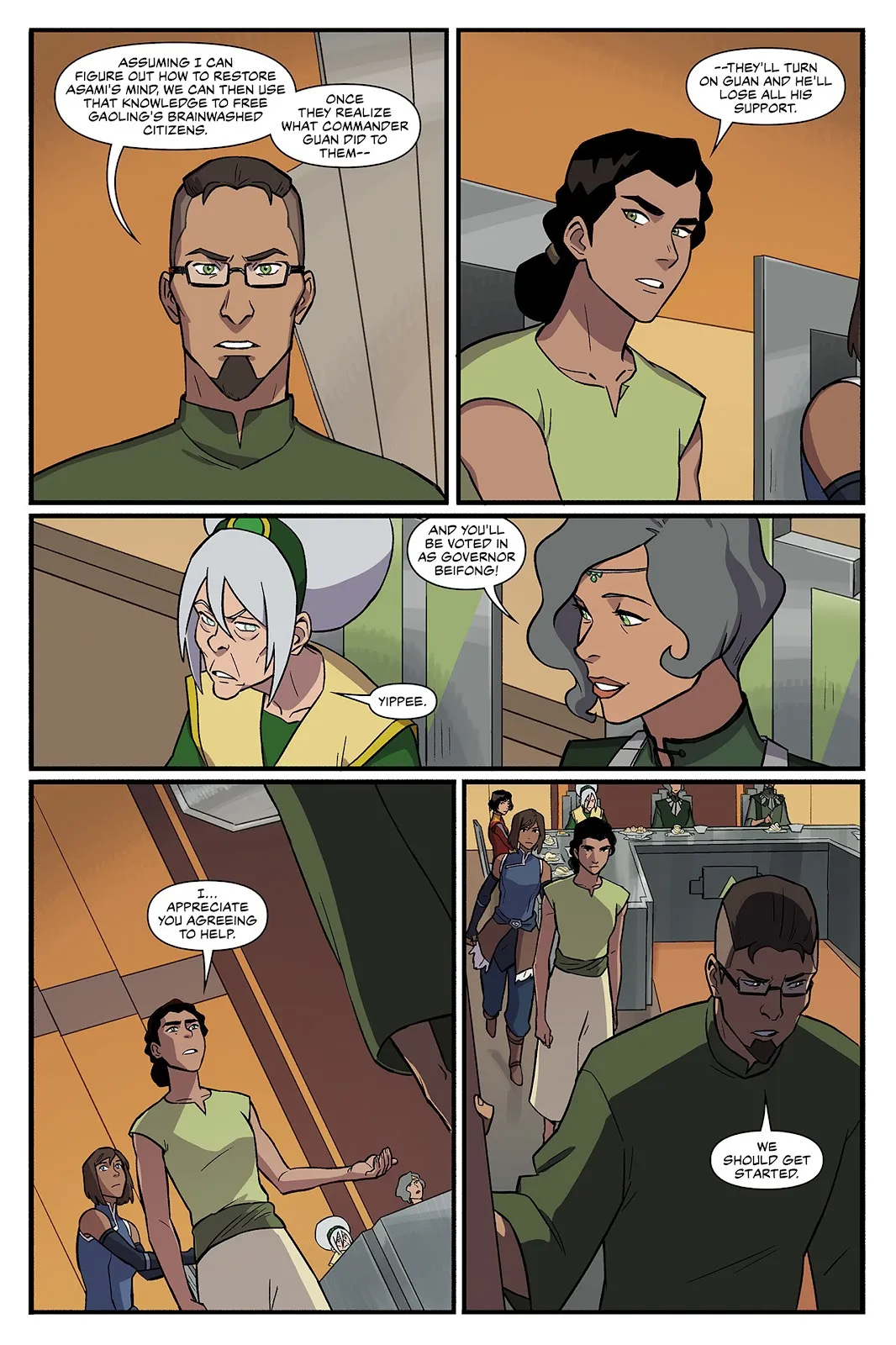 The Legend of Korra: Ruins of the Empire Omnibus  (Part 2) part 61
