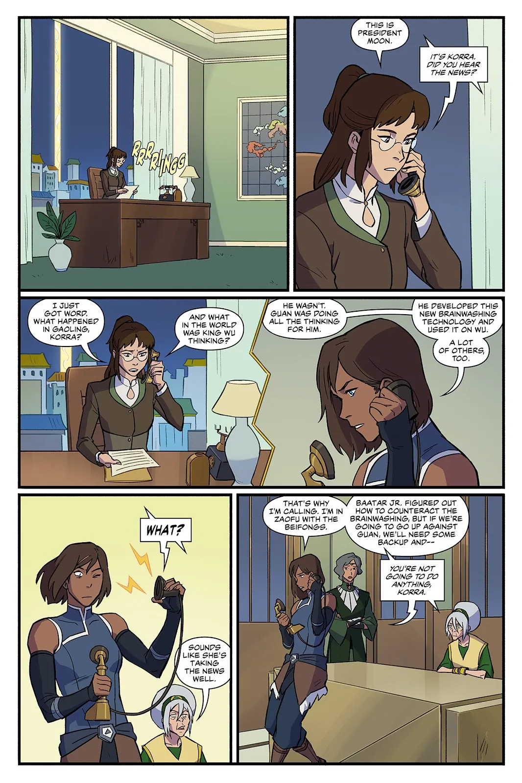 The Legend of Korra: Ruins of the Empire Omnibus  (Part 2) part 76