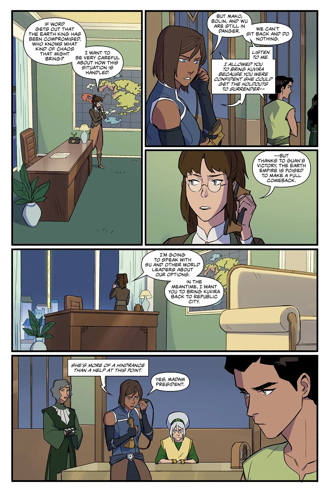 The Legend of Korra: Ruins of the Empire Omnibus  (Part 2) part 77