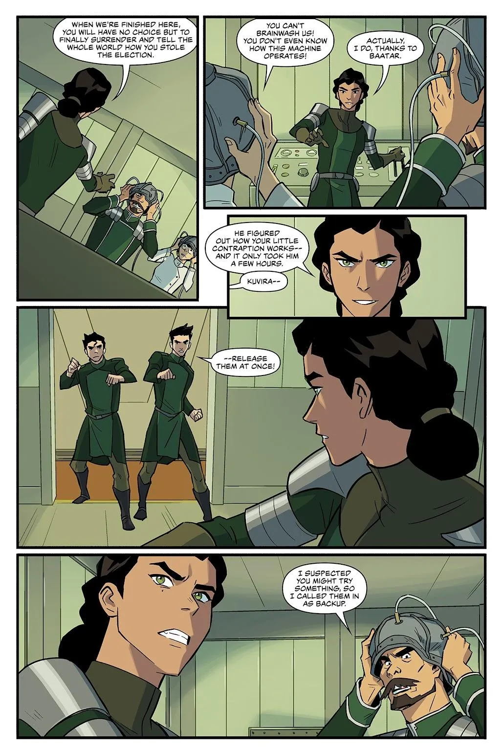 The Legend of Korra: Ruins of the Empire Omnibus  (Part 2) part 94