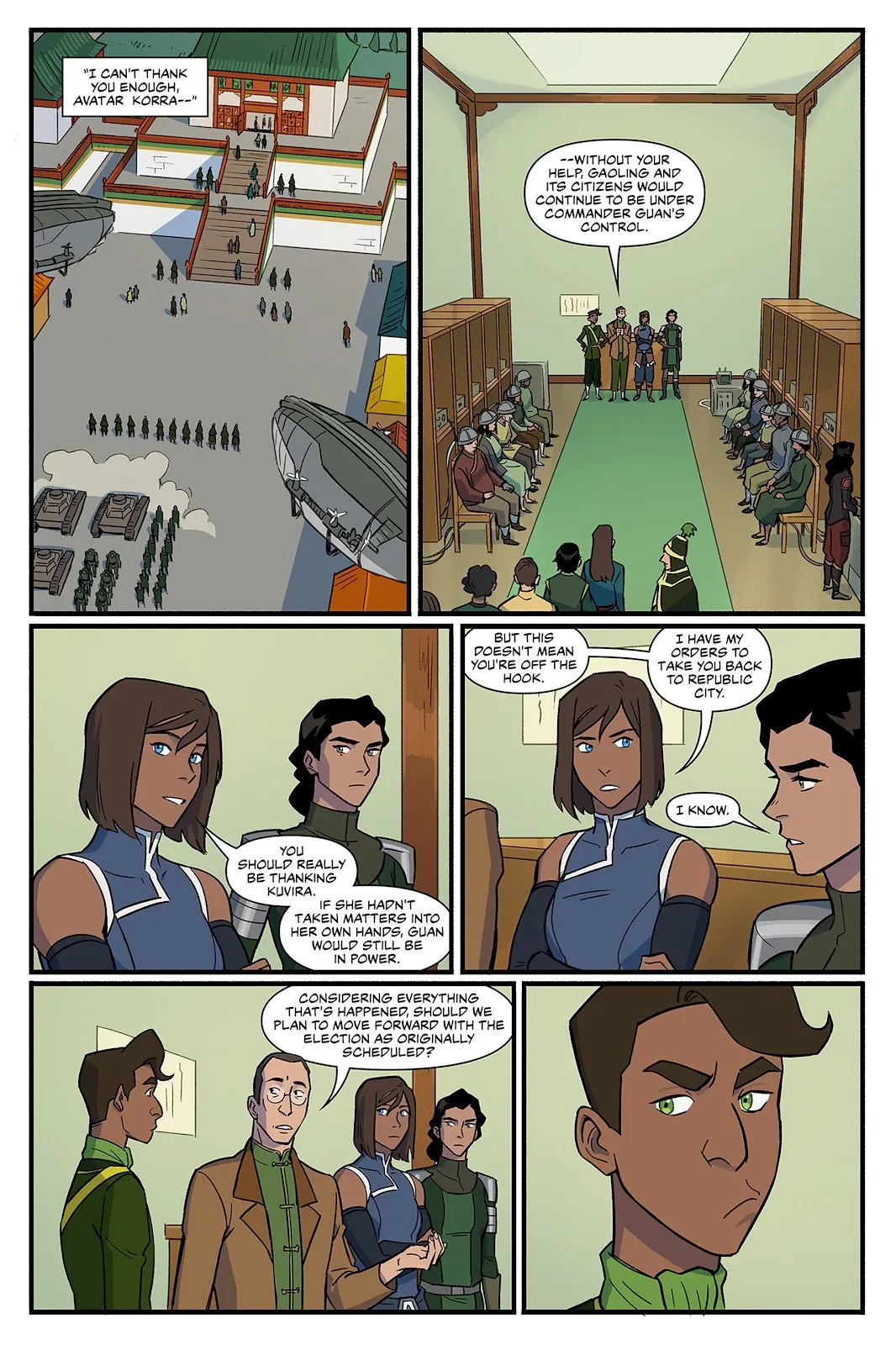 The Legend of Korra: Ruins of the Empire Omnibus  (Part 3) part 9