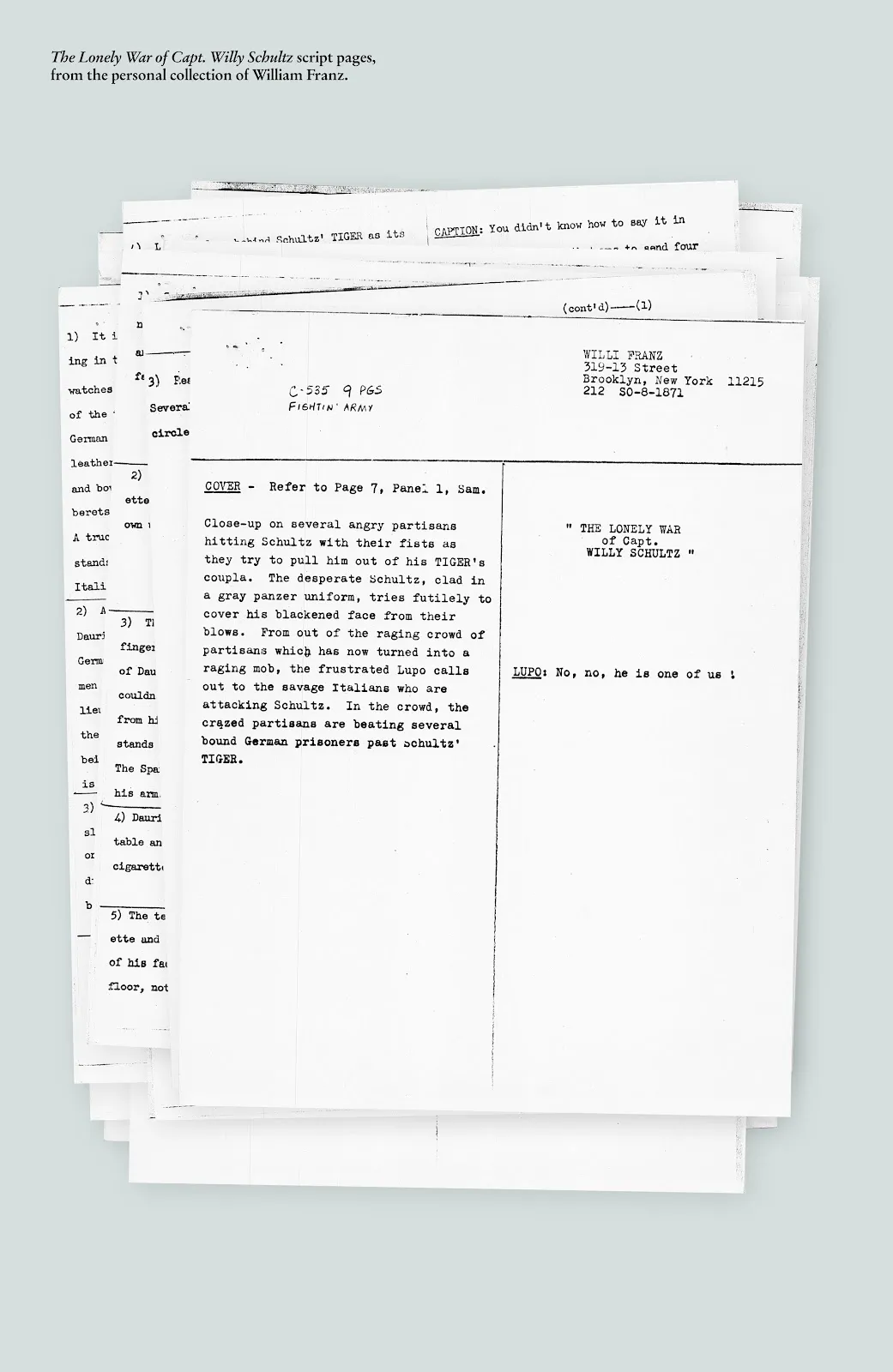The Lonely War of Capt. Willy Schultz  (Part 1) part 10