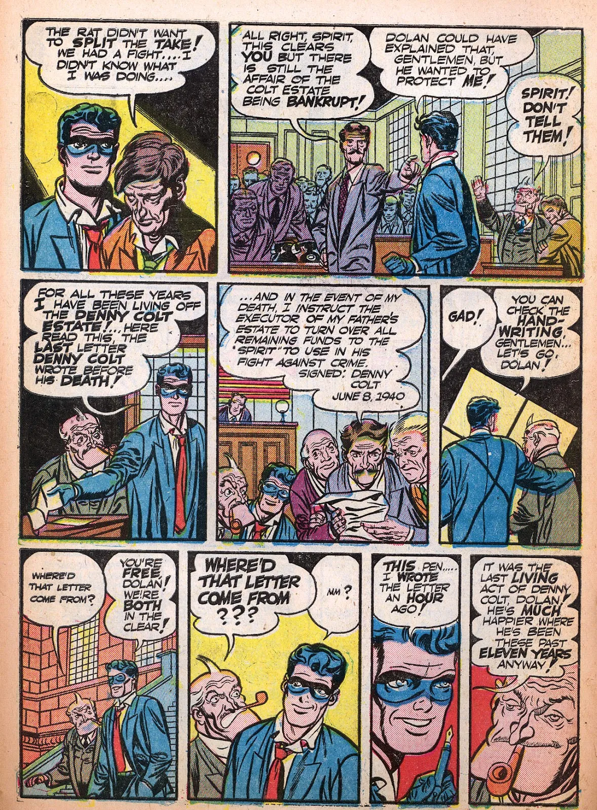 The Spirit (1952) #1 part 10