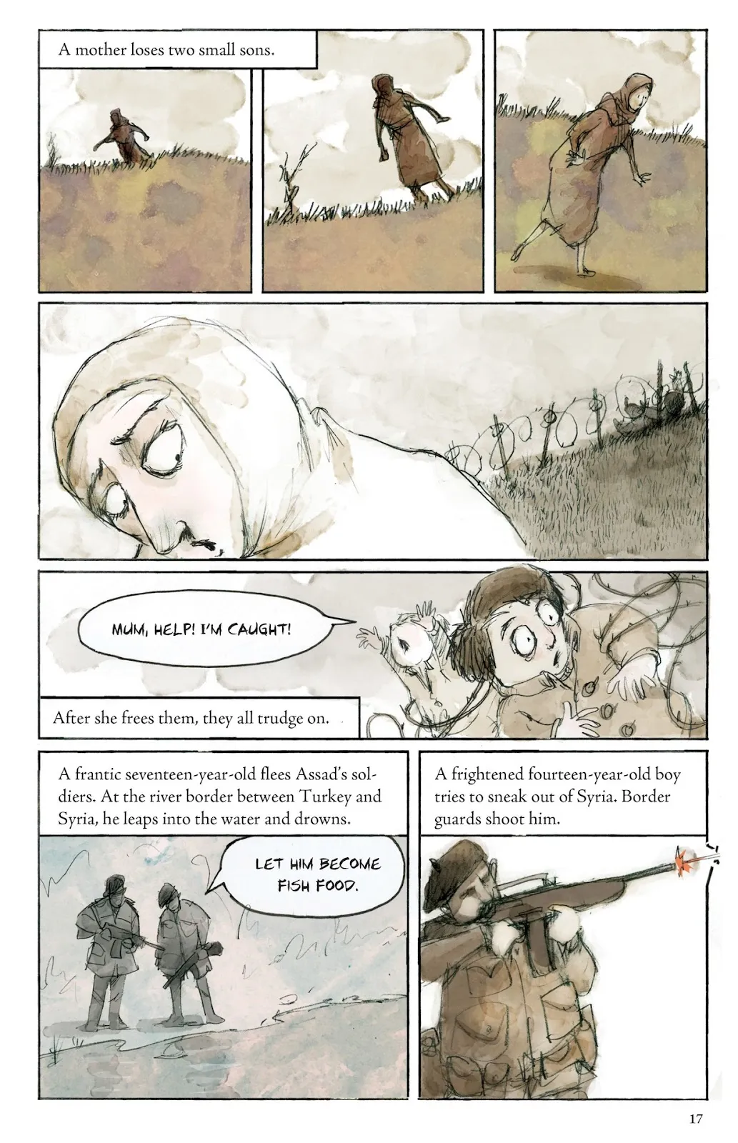 The Unwanted: Stories of the Syrian Refugees  part 16
