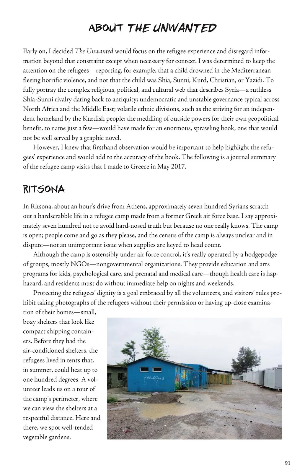The Unwanted: Stories of the Syrian Refugees  part 83