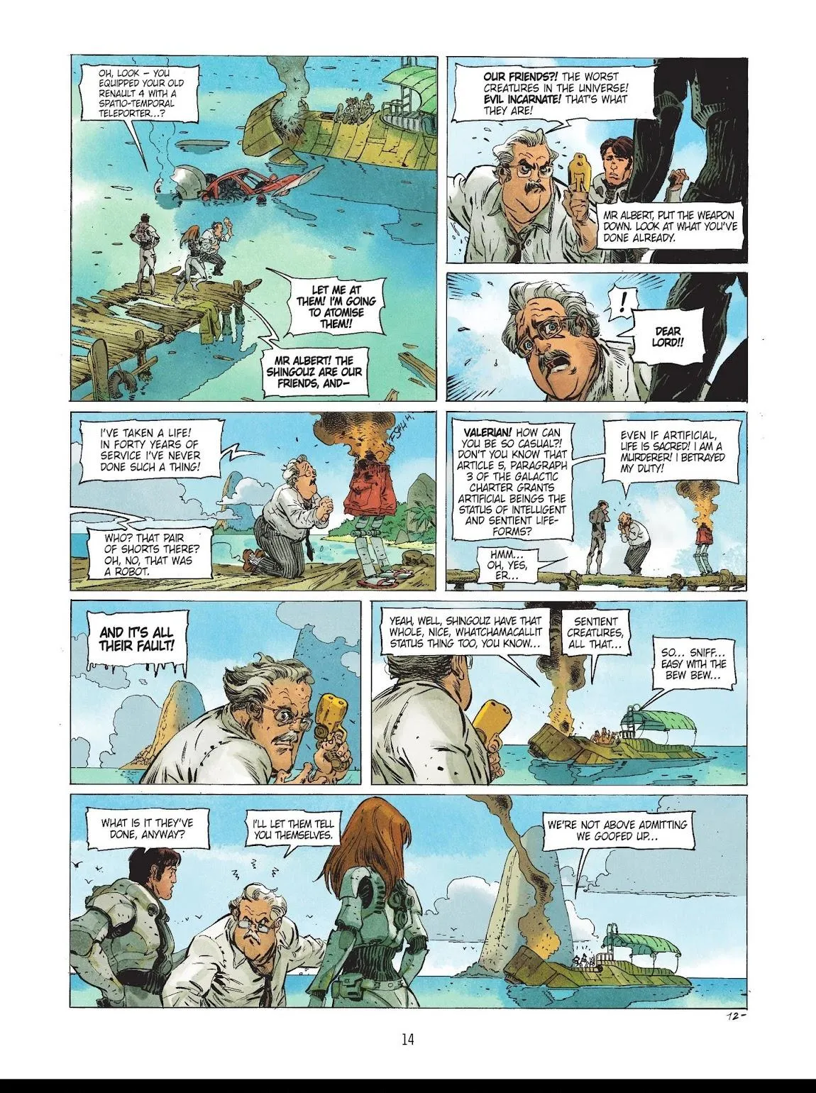 Valerian and Laureline: Shingouzlooz Inc #Full part 16