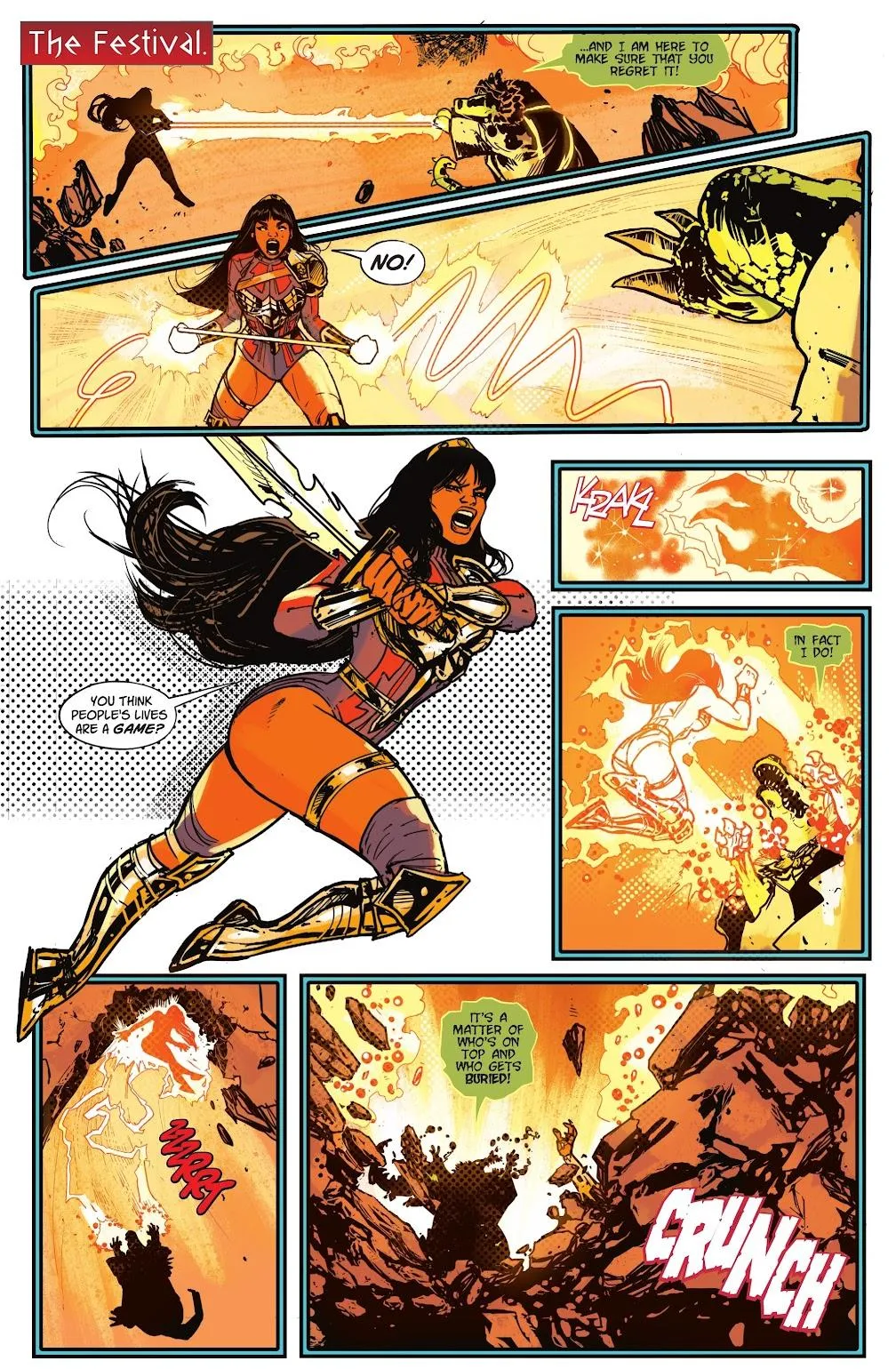 Wonder Girl: Homecoming  (Part 2) part 99